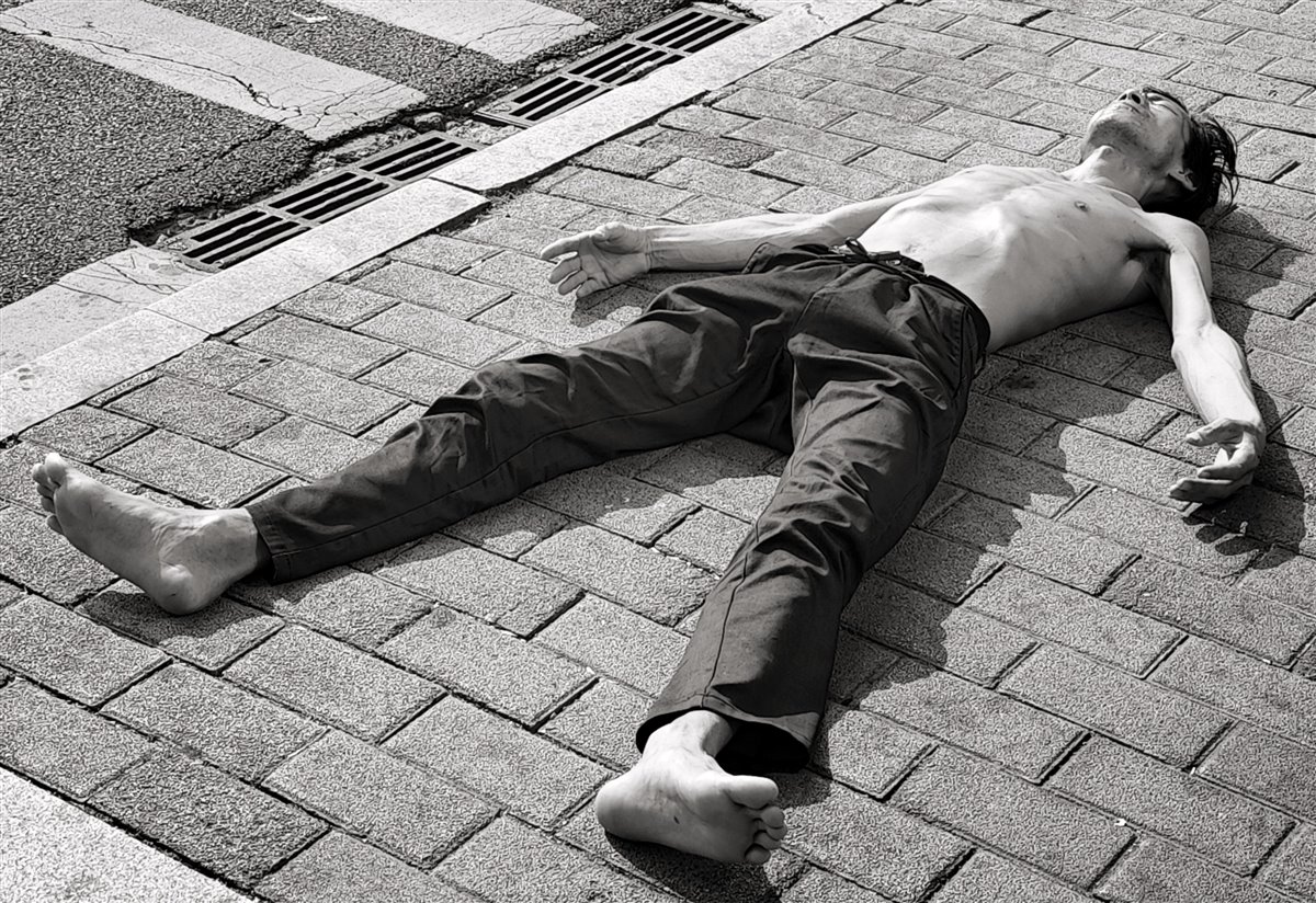 Black and white street photography